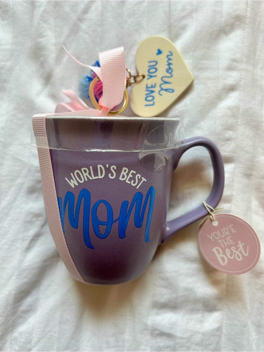World's Best Mom Purple Mug